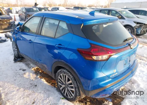 2022 Nissan Kicks Sv Xtronic Cvt from USA, damaged, VIN 3N1CP5CV7NL499096
